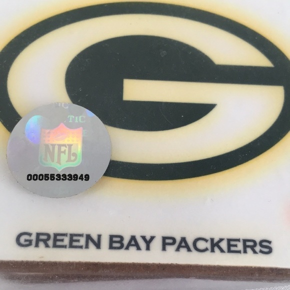Green Bay Packers NFL Cork Coasters set of 4 - Picture 2 of 6